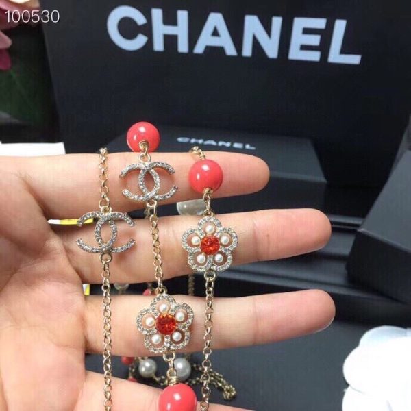 5 necklace red for women 2799