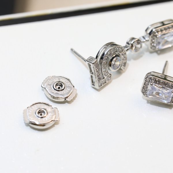 8 n5 drop earrings silver tone for women 2799