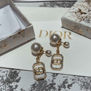 2-Pearl Tassel Earrings Gold For Women   2799