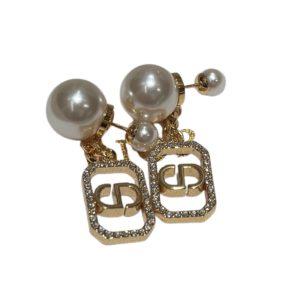 4-Pearl Tassel Earrings Gold For Women   2799