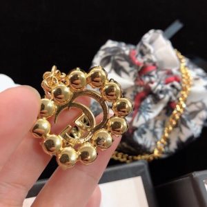 mini pearl border frame pendant necklace gold tone for women 2799