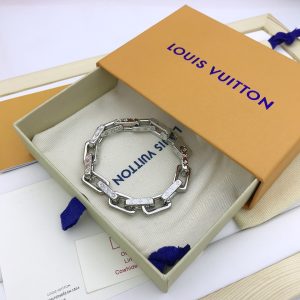 1 monogram chain bracelet silver tone for men m00308 2799
