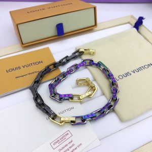 10 combinating color monogram chain necklace multicolor for men 2799
