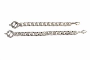 interlocking g chain bracelet silver tone for men 454285 j8400 0811 2799