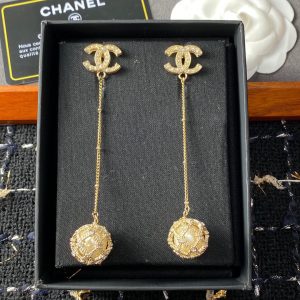 1 long earrings gold for women 2799
