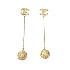 4-Long Earrings Gold For Women   2799