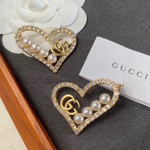 7 heart peach hollow stud earrings gold for women 2799