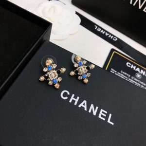 5 earrings blue for women 2799
