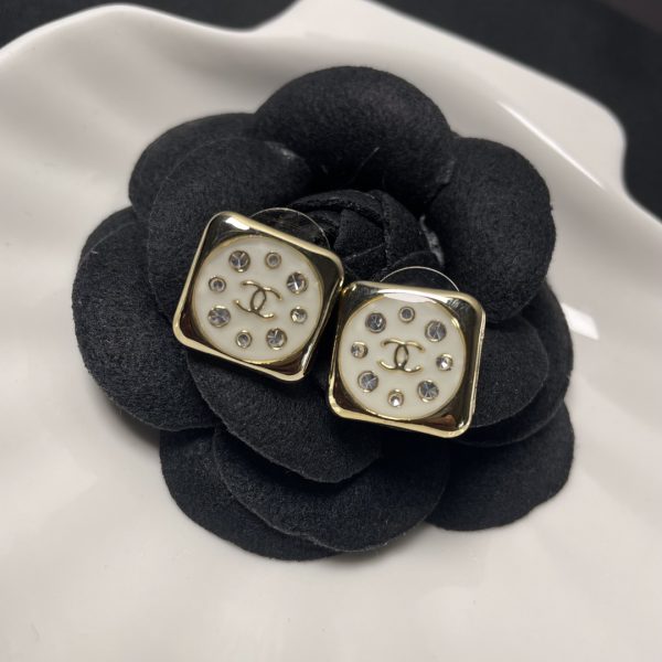 11 square earrings white for women 2799 1