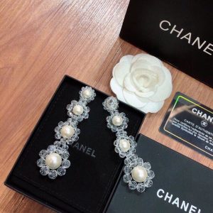 10 transparent pearl earrings white for women 2799