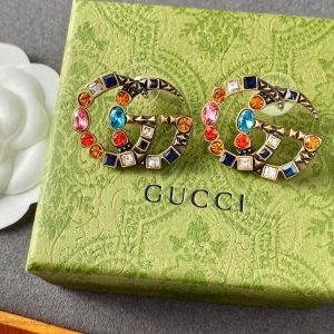 1 double g earrings multicolor for women 2799
