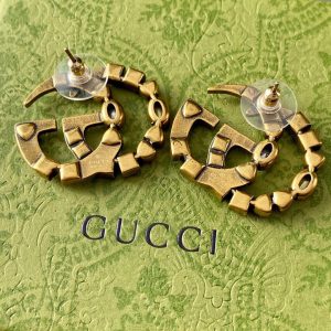 2 double g earrings multicolor for women 2799