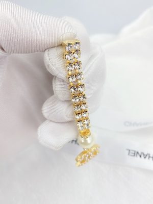 5 thick long earrings gold tone for women 2799