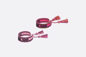 5 jadior bracelet set pink cotton for women b0961adrco d46p 2799