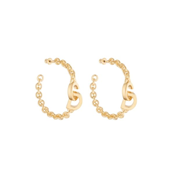 4 cd lock earrings gold for women e2315wommt d300 2799