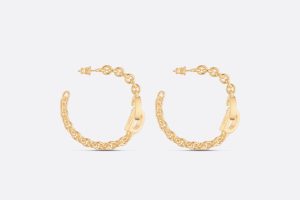 8 cd lock earrings gold for women e2315wommt d300 2799
