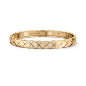 coco crush bracelet beige gold for women j11763 2799