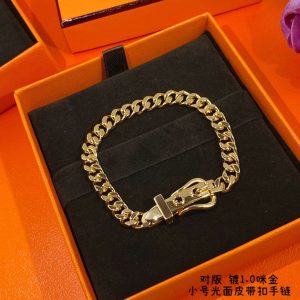 1-Gourmette Bracelet Gold For Women   2799
