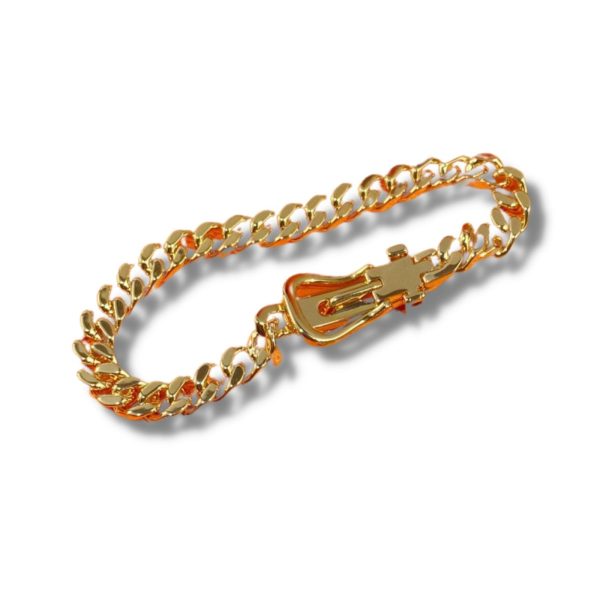 3 gourmette bracelet gold for women 2799