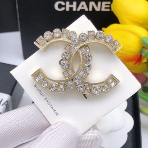 7 22aw brooch gold tone for women 2799