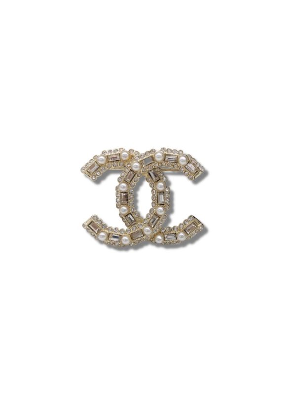 4 cc brooch gold tone for women 2799