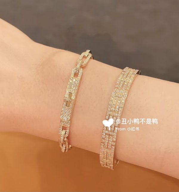 4 bracelets chain silver for women 2799 1