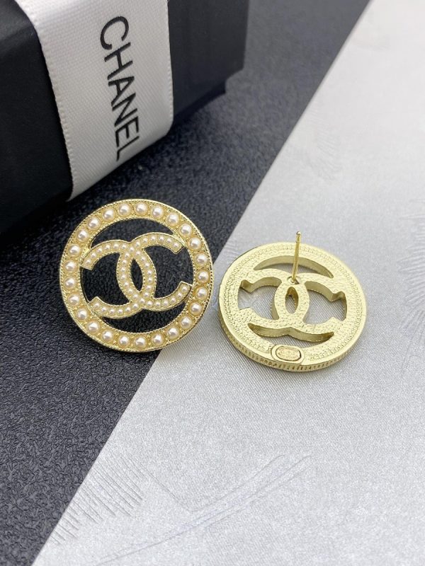 2 earrings gold for women 2799