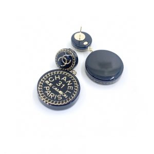 5 earrings black for women 2799