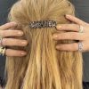 hair clip gold for women 2799