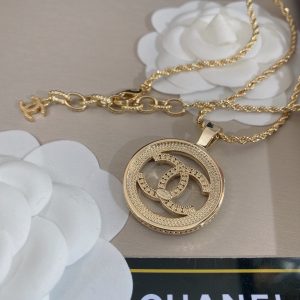 10 cc new necklace gold tone for women 2799