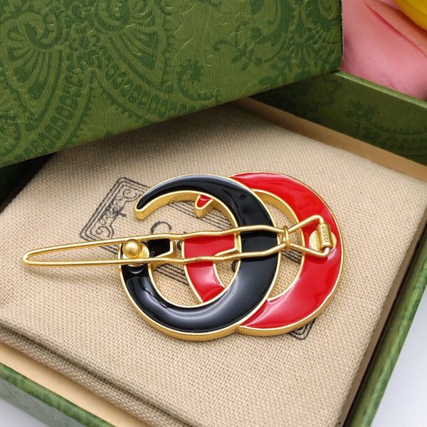 14 brooch double g gold for women 2799