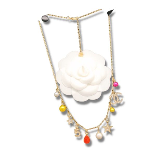 10 necklace cc gold for women 2799