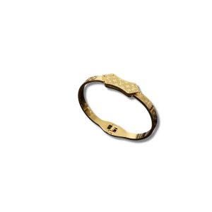 4 lv titan bracelet gold tone for women 2799