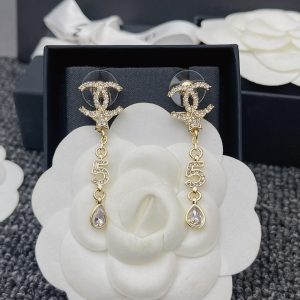 3 long earrings gold for women 2799 2