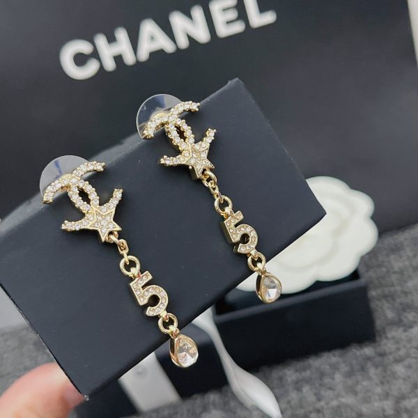 14 long earrings gold for women 2799 2