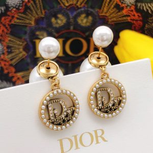3 cd earrings gold for women 2799
