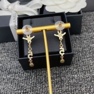 1-Long Earrings Gold For Women   2799