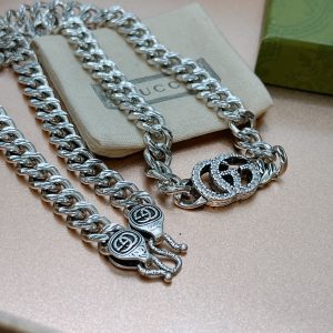 2 necklace chain silver for women 2799