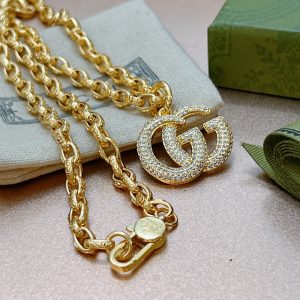 1-Necklace Double G Gold For Women   2799