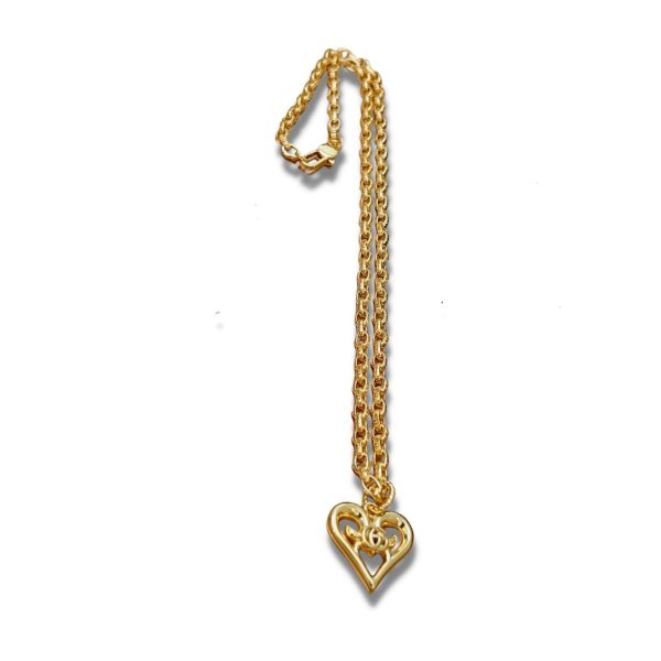 4 heart gg top necklace gold for women 2799