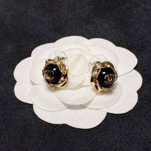 clip earrings black for women 2799