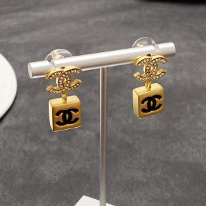 double c earrings gold for women 2799 2