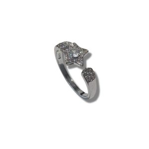 4-Coco Rings Silver For Women   2799
