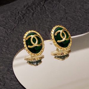 1 vintage clip earrings black for women 2799