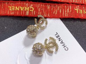 7 double c earrings gold for women 2799 3