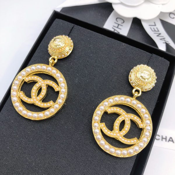 14 clip on drop earrings gold for women 2799