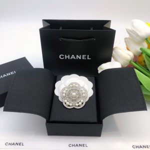 1 camellia brooch silver for women 2799