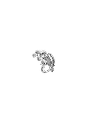 1 bouton de camlia earrings silver for women j12039 2799
