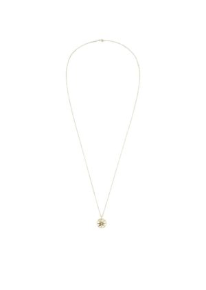 1 rose des vents medallion necklace gold for women jrdv95037 0000 2799