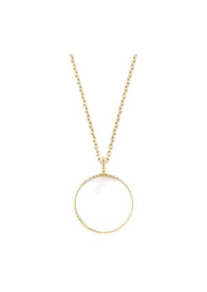 2-Rose Des Vents Medallion Necklace Gold For Women Jrdv95037_0000   2799